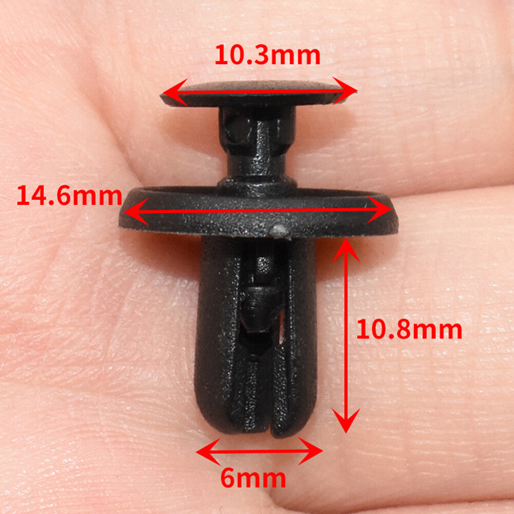 10 Car Headlight Assembly Mesh Grill Retainer Clips for Subaru Crosstrek WRX