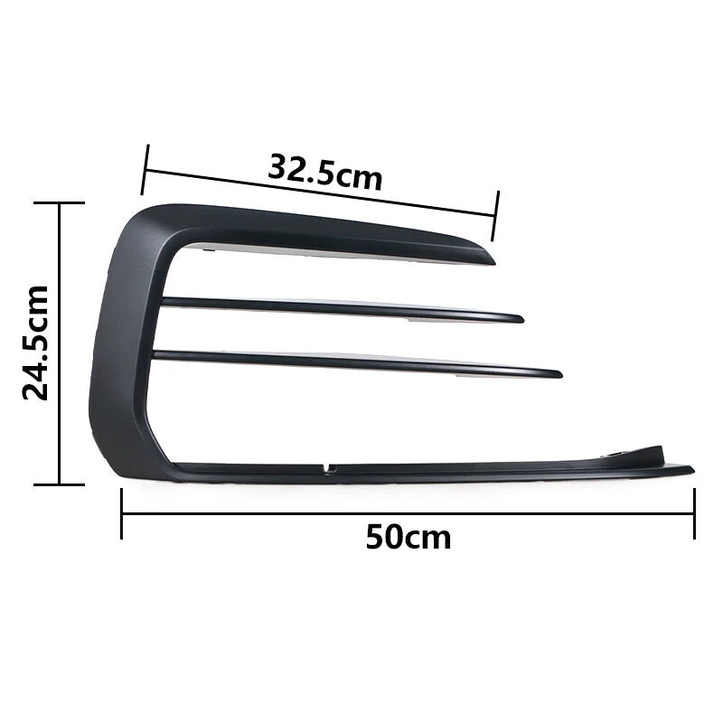 Car Front Fog Light Frame Cover for VW for Golf 7.5 GTI 2018-2020 Fog Light Frame