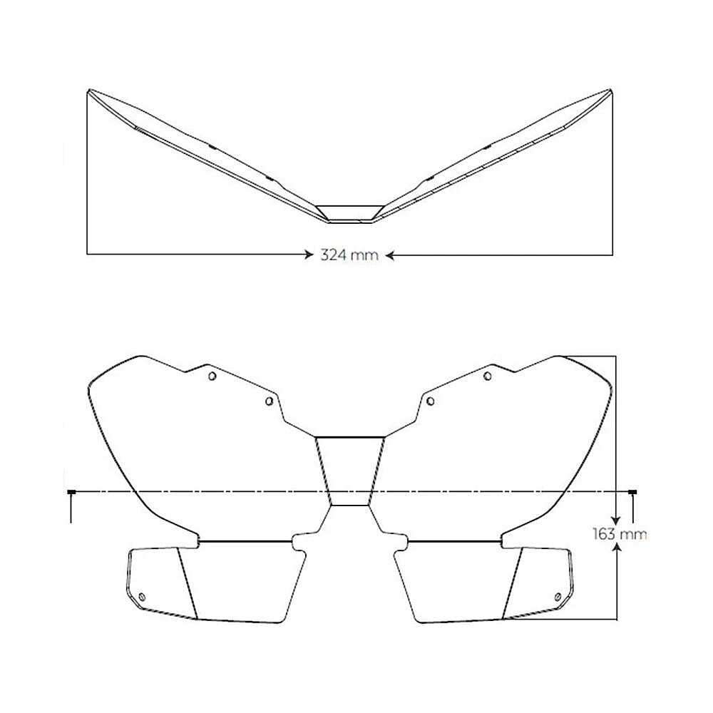 For Africa Twin CRF1100L Motorcycle Headlight Head Light Guard Protector Cover