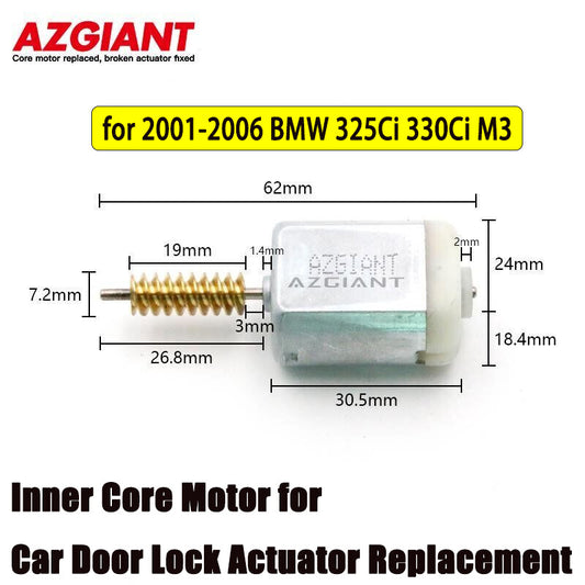 51217011247 Door lock actuator motor replacement part suitable for 2001 ~ 06 for BMW 325Ci 330Ci M3