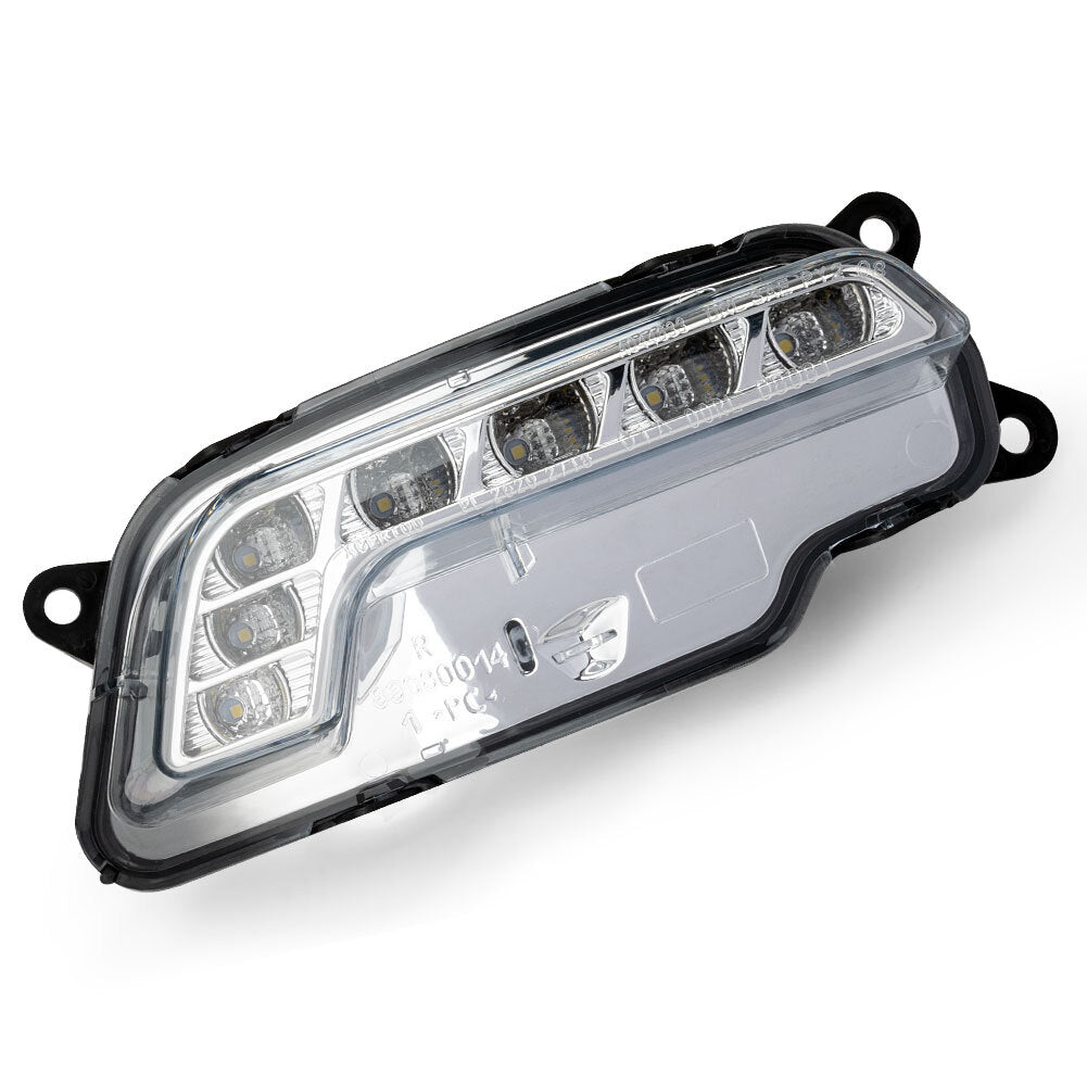 Passenger LED daytime running lights for Mercedes E350, E550, W212 (2010-2016)