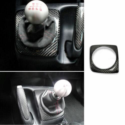 For 2006-2011 for Honda for Civic FD2 Dry Carbon Fiber Central Console Gear Shift Trim