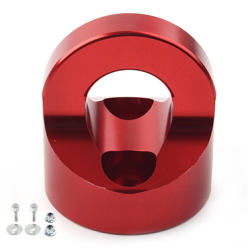 for Polaris General RS1 RZR XP 1000 / Turbo CNC Red Front Tow Hook Tie Anchor