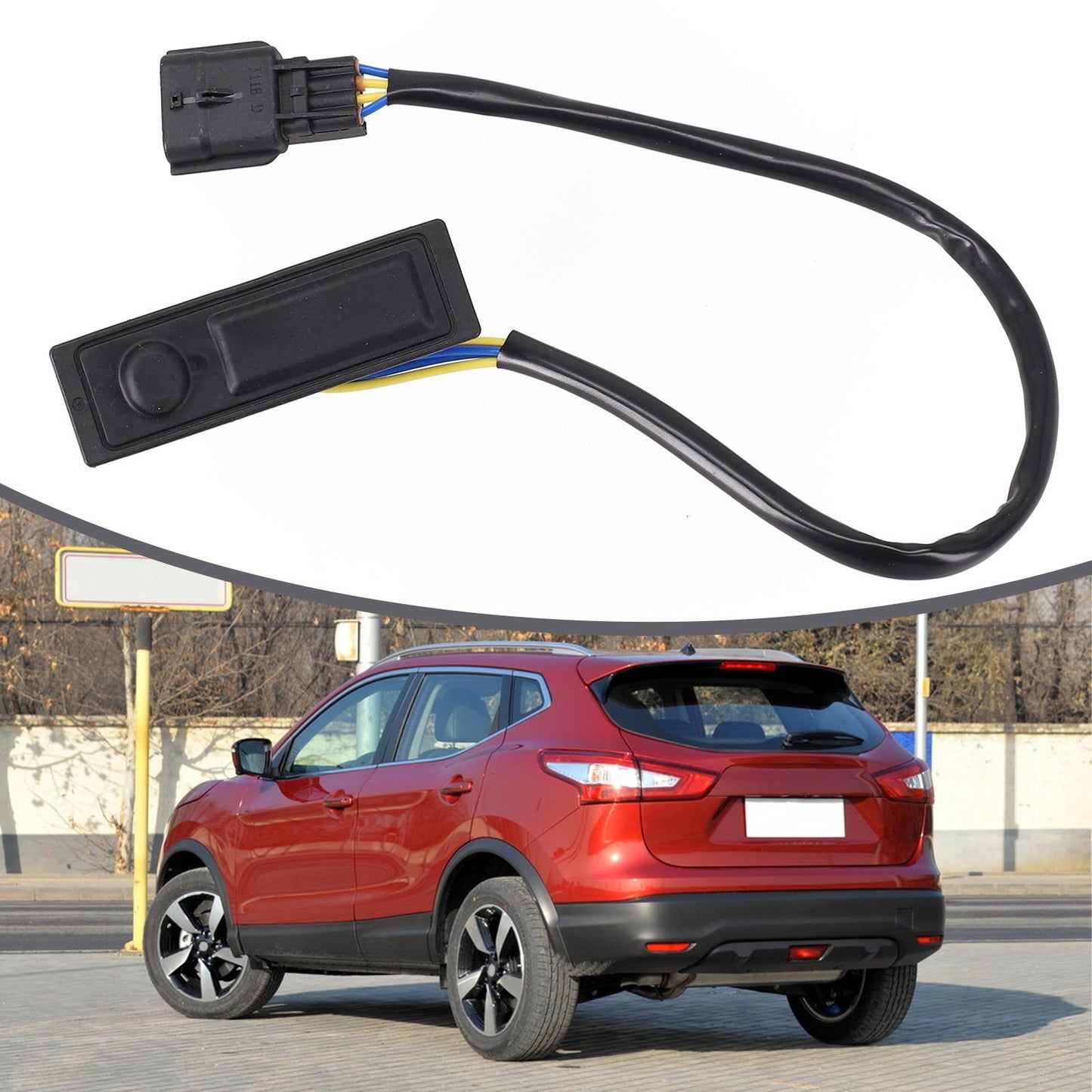 Tailgate Rear Door Boot Release Switch Button for Nissan For Qashqai 2015-19