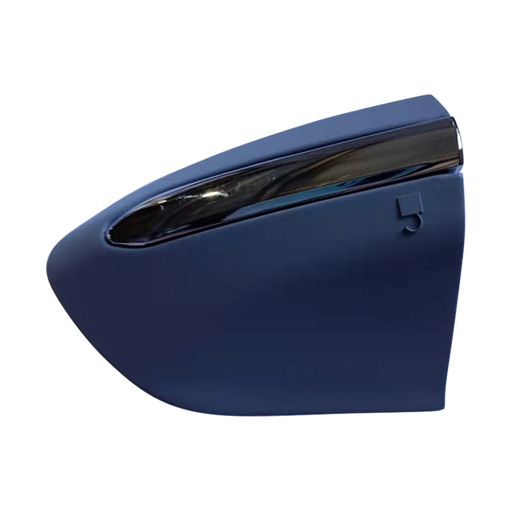 Front Left Door Handle Lock Bezel Cover Unpainted Fit for 2015-2020 Fusion Edge