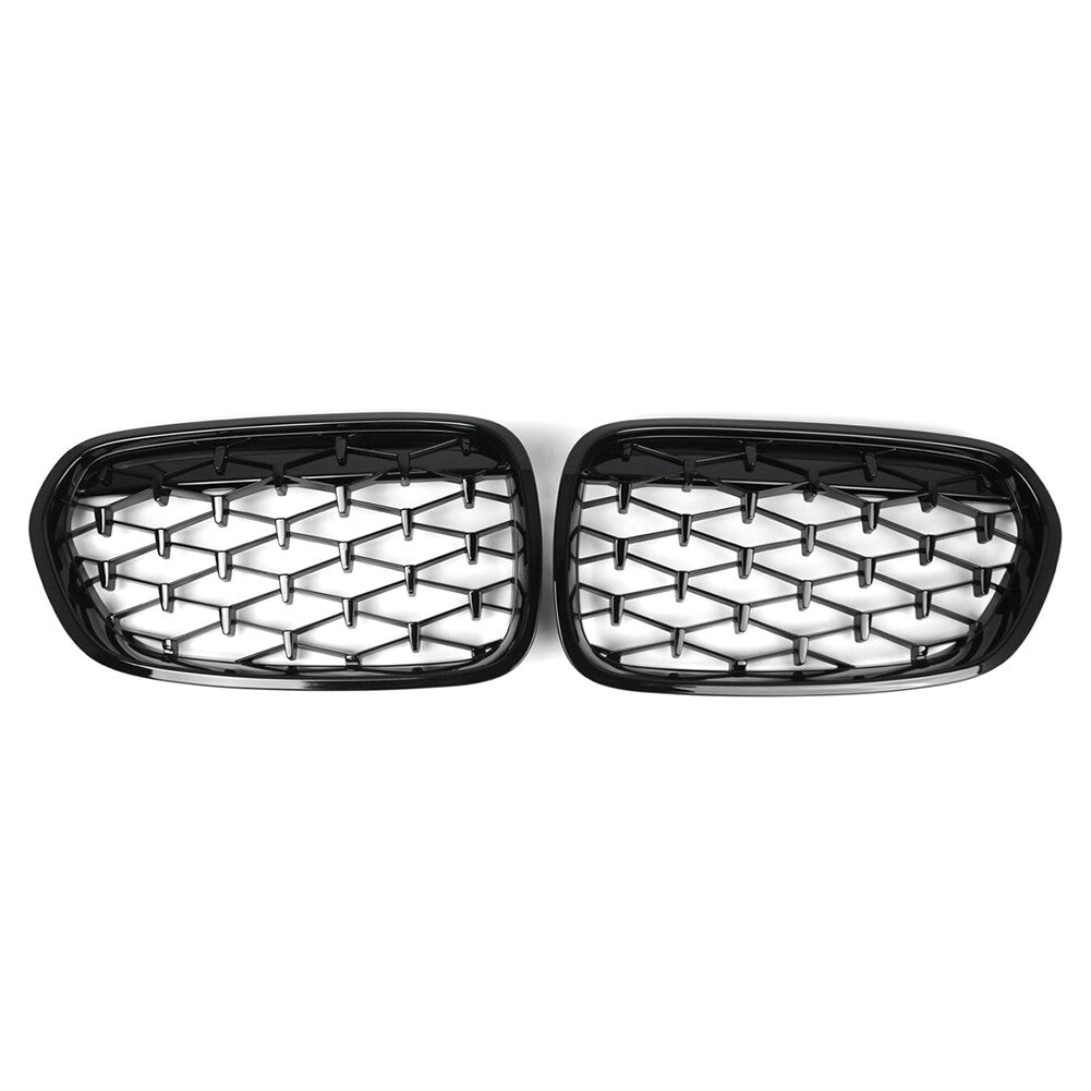 Meteor Style Front Bumper Grille Kidney Grill for BMW 1 Series F52 2016-2021