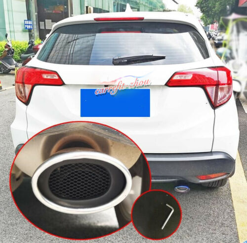 for Honda HR-V 2016-2022 Stainless Steel Rear Exhaust Muffler Tip End Pipe1P