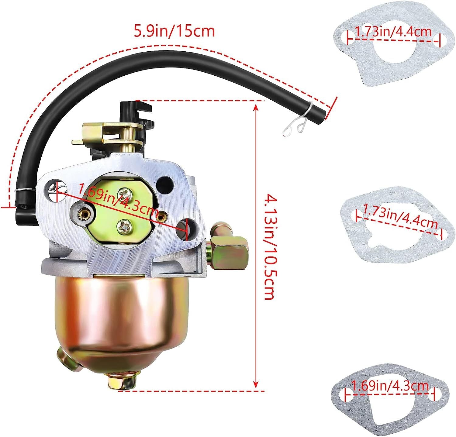 Carburetor For MTD Cub Cadet MTD Troy-Bilt White Outdoor Parts 165-SUB 265-SU