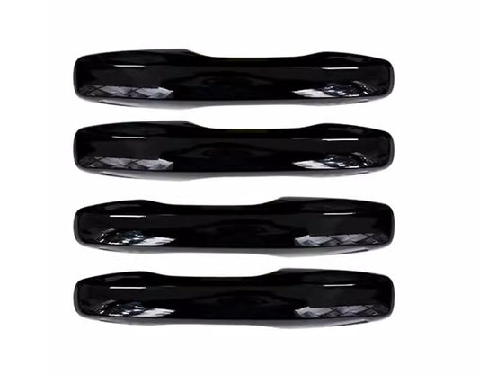 for Volvo XC60 2018-2024 Glossy Black Exterior Outside Door Handle Cover Trim 4x