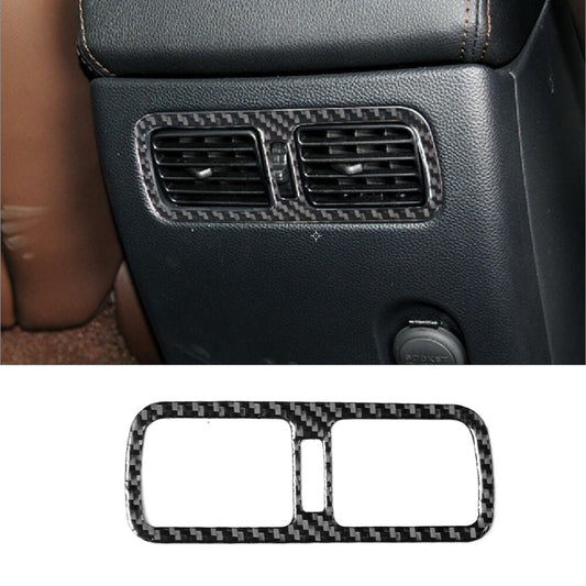 Carbon Fiber Rear Center Air Vent Cover Trim for Infiniti FX 09-13/QX70 2014-16