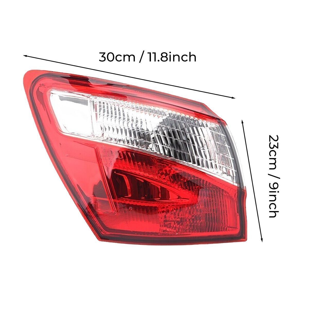 1Pcs For 2010-2014 for Nissan Qashqai Left Outer Tail Light EU Version Accessories