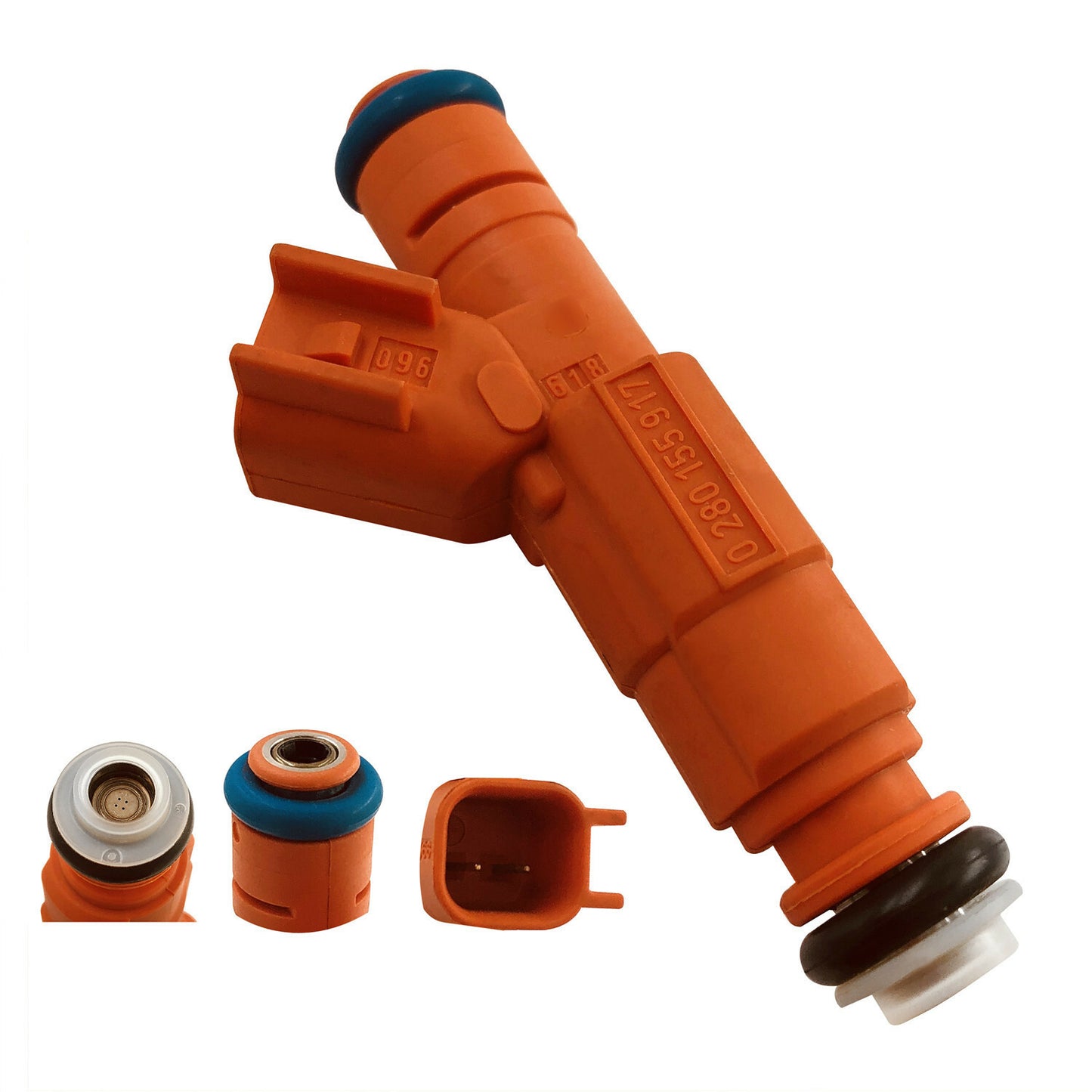Set (8) Fuel Injectors 0280155917 for Ford Excursion F-250/F-350 Super Duty 6.8L