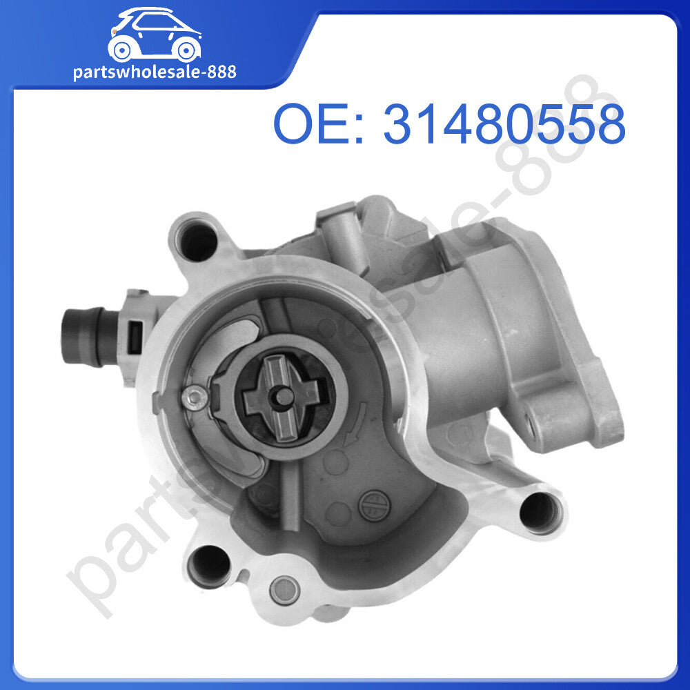 New for Volvo S60 S90 V60 V90 XC70 XC90 2015-19 2.0L Brake Vacuum Pump 31480558
