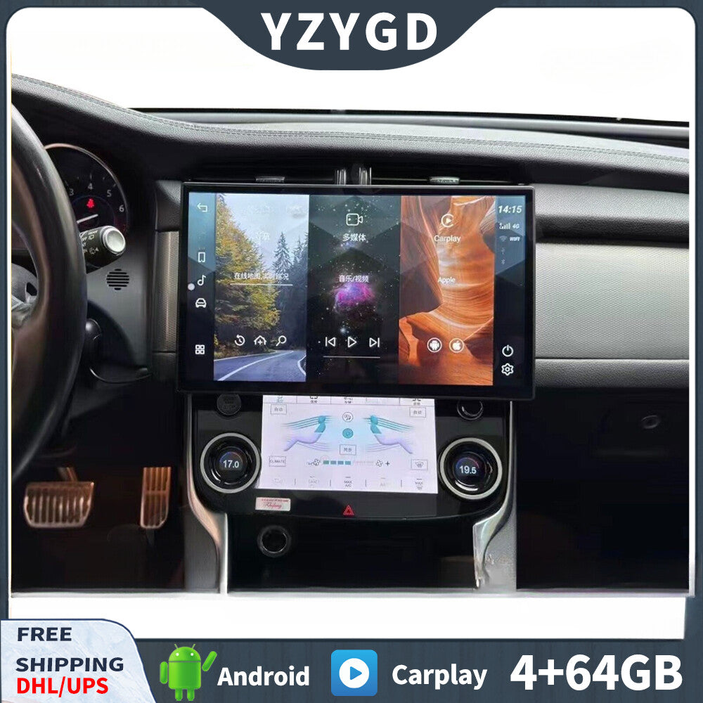 for Jaguar for XF 2015-2019 Android CarPlay Car Radio Stereo GPS Navigaion Screen