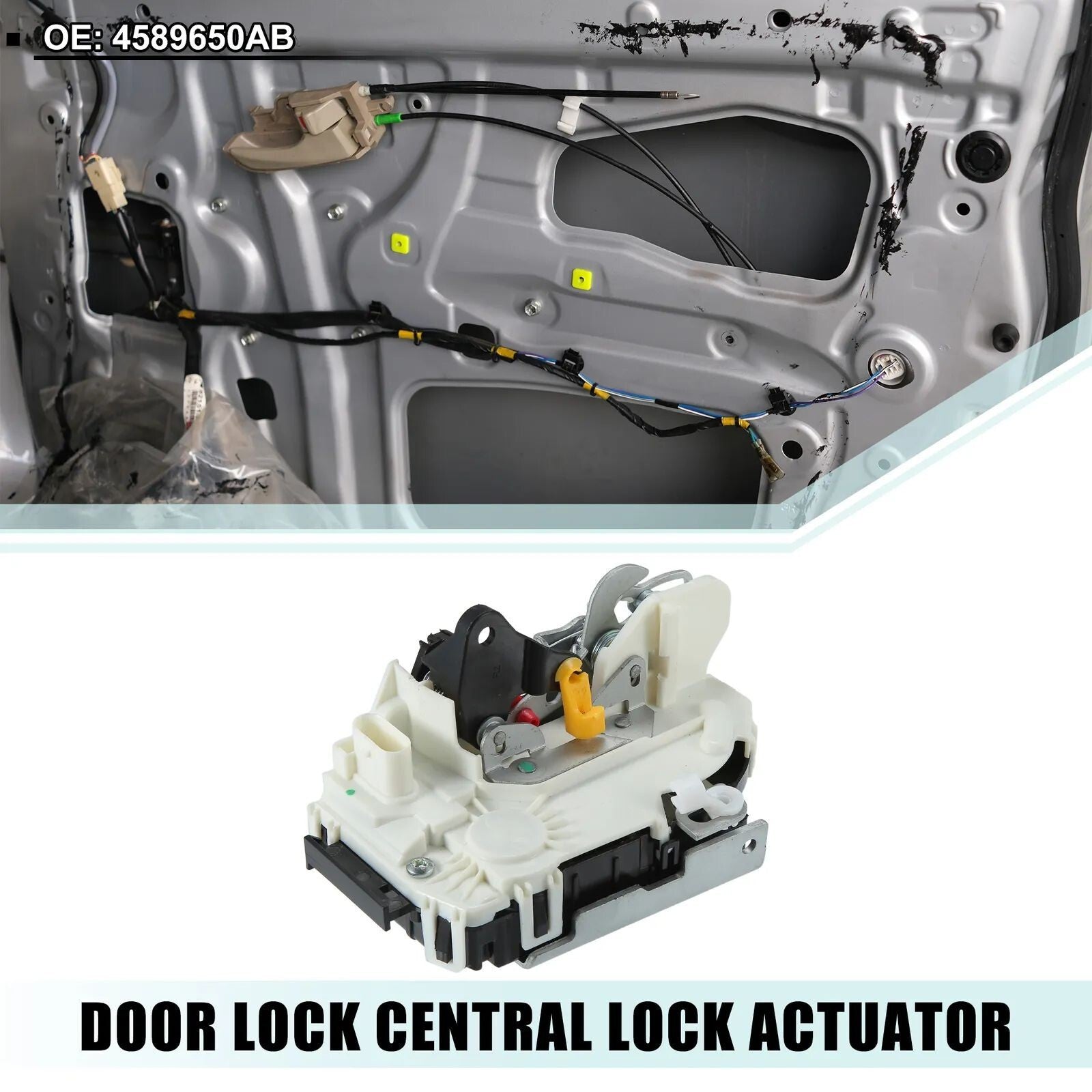 4589650AB Rear Right Side Door Latch Actuator for Dodge for Ram 3500 2010