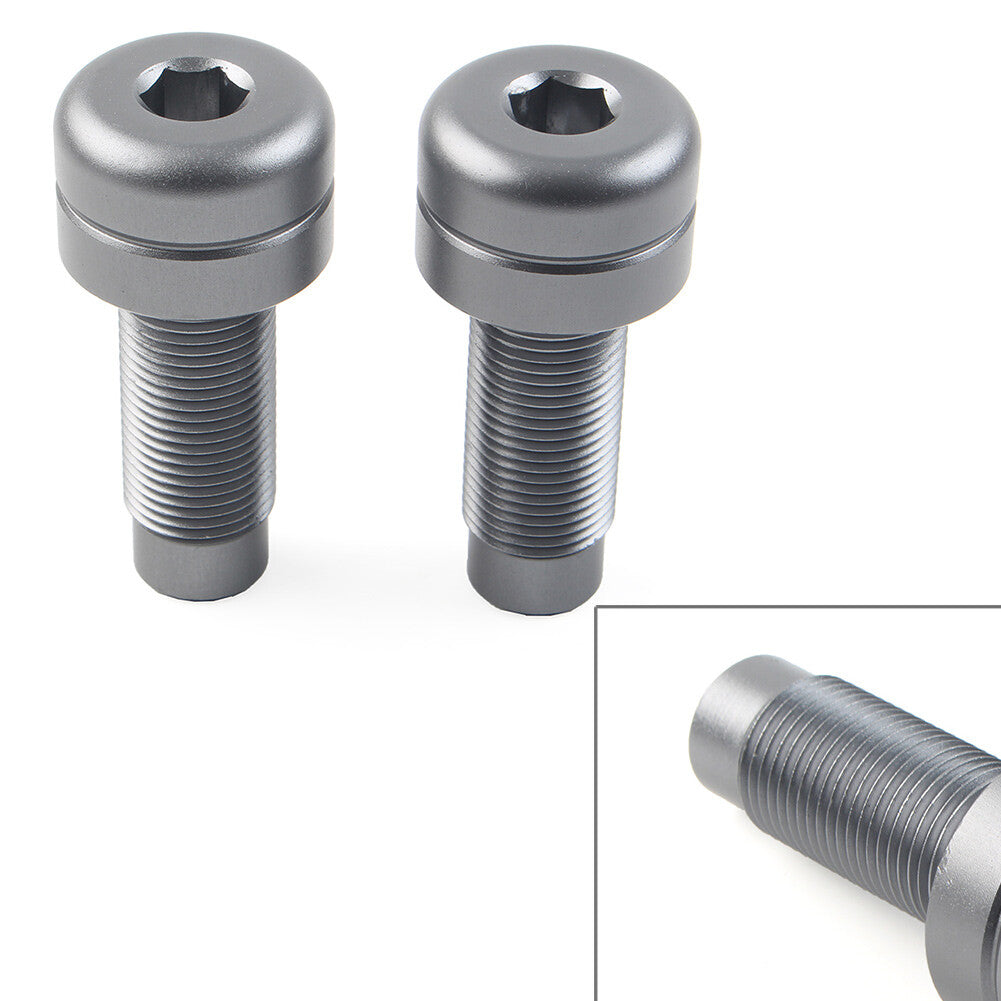 Handlebar Grips End Slider Cap Titanium for DUCATI Panigale 899 959 1199/1299/S