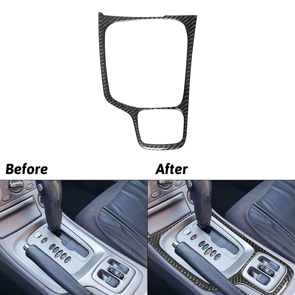 Carbon Fiber Interior Gear Shift Panel Frame Cover for Toyota Celica 2001-2005