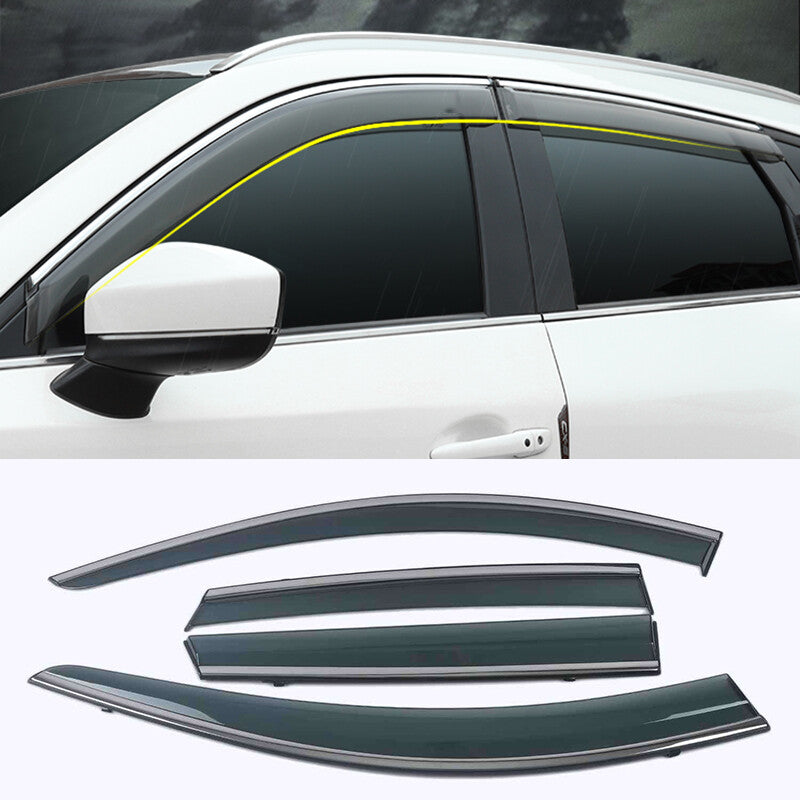 for Mazda CX-5 2017-21 Acrylic Window Visor Vent Sun Shade Rain Guard Door Visor