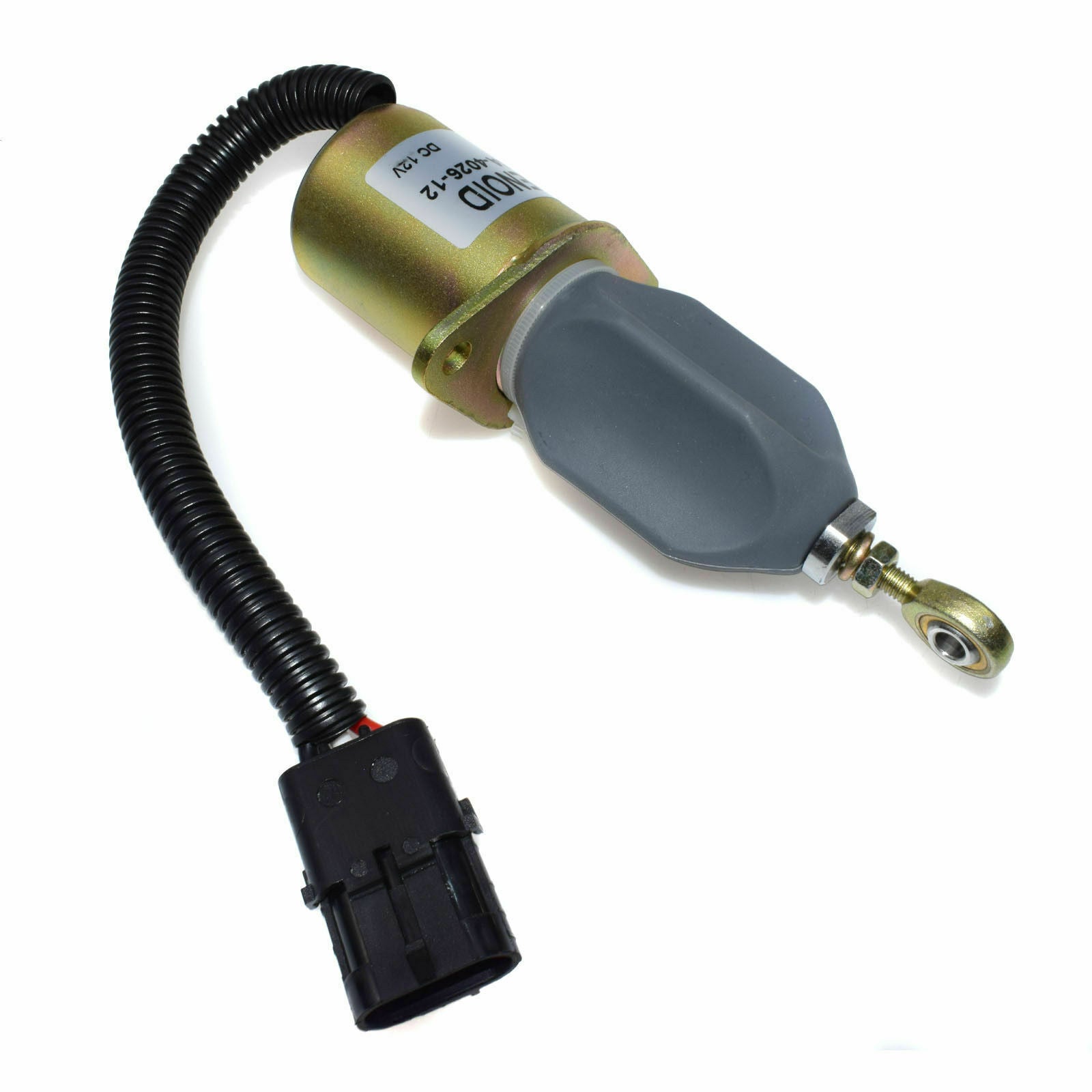 for Ford 5.9L 8.3L Diesel 2-1/2 bolt spacing New Fuel Shut Off Solenoid