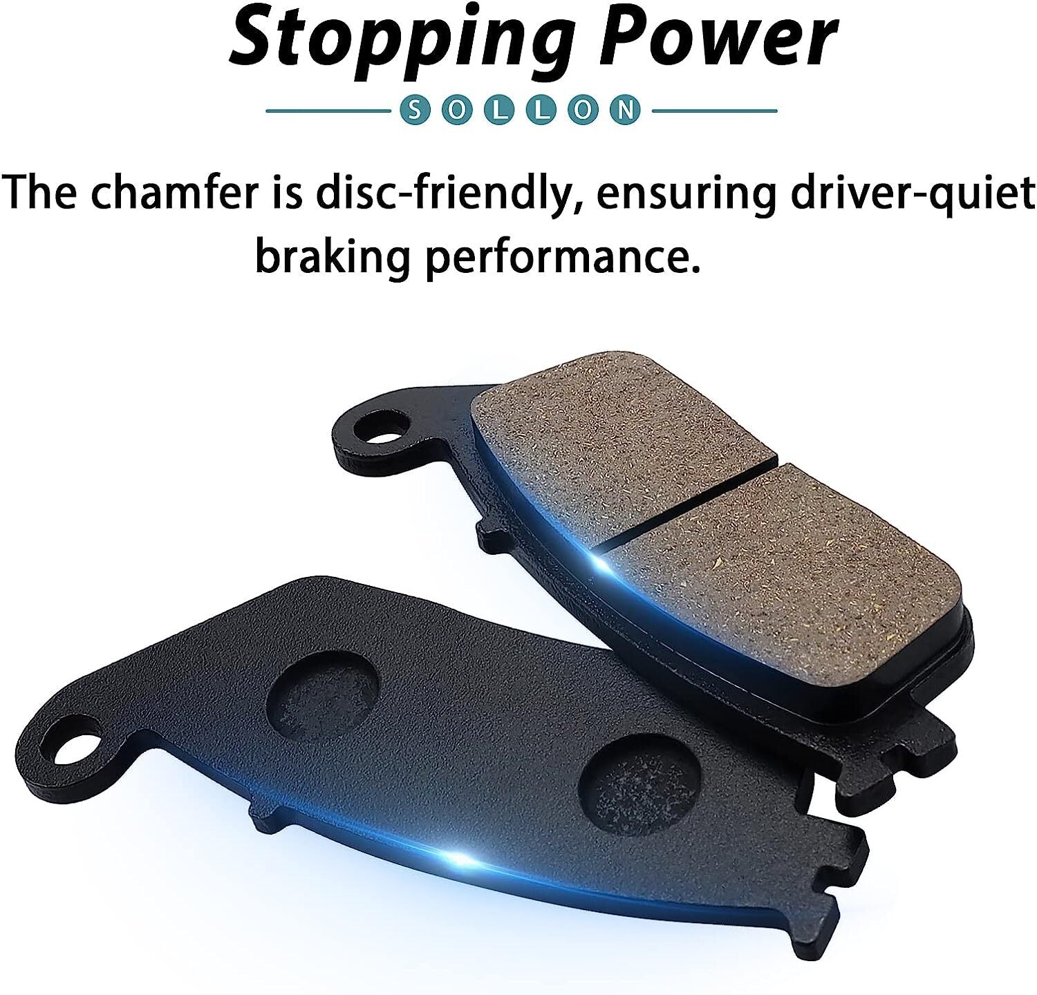 Brake Pads for Kawasaki 800 Z800 CDS/CEF/CFF/CGF 2013-16/ 650 KLE650 2015