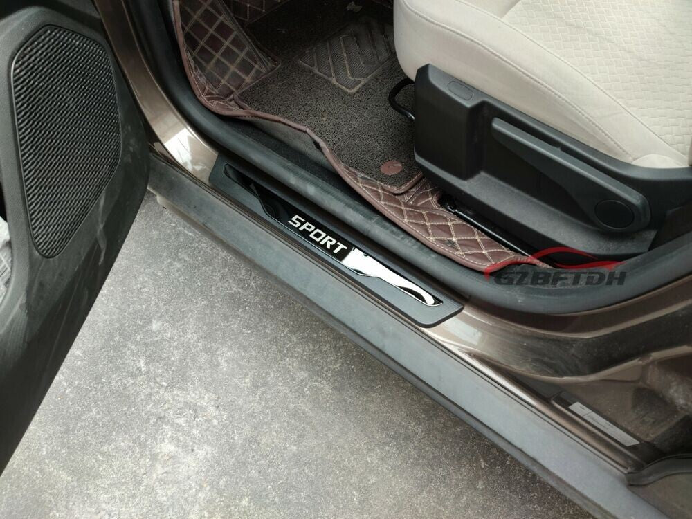 for Ford Ranger 2023 Car Accessories Door Sill Scuff Scuff Protector Cover Trims