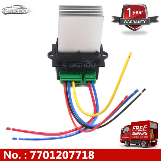 Resistor for Citro?n for Peugeot 107/207 and for Renault 7701207718/6441L2 heater blower