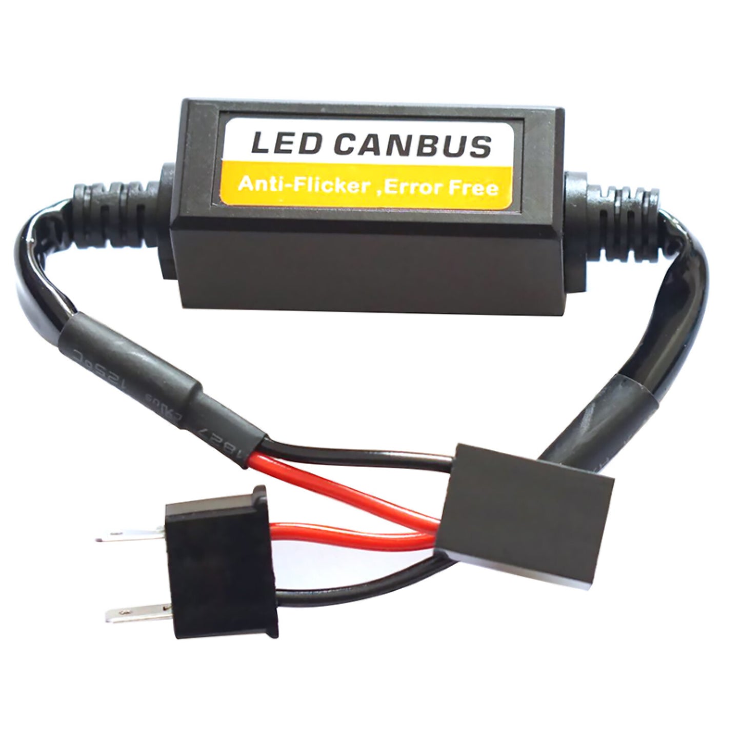 2PCS H7 Headlight Canbus LED Decoder HID Anti-Flickering Load Resistor Canceller