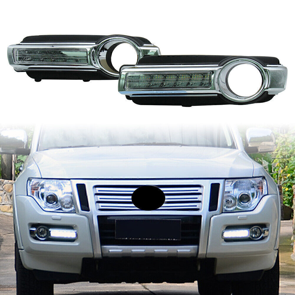 LED Daytime Running Lights (DRL) for Mitsubishi Pajero Montero V93 V97 (2015-2019-)