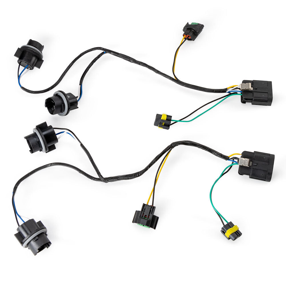 2PCS Headlight Wiring Harness for Chevrolet Silverado for GMC for Sierra 2500 2007-2014