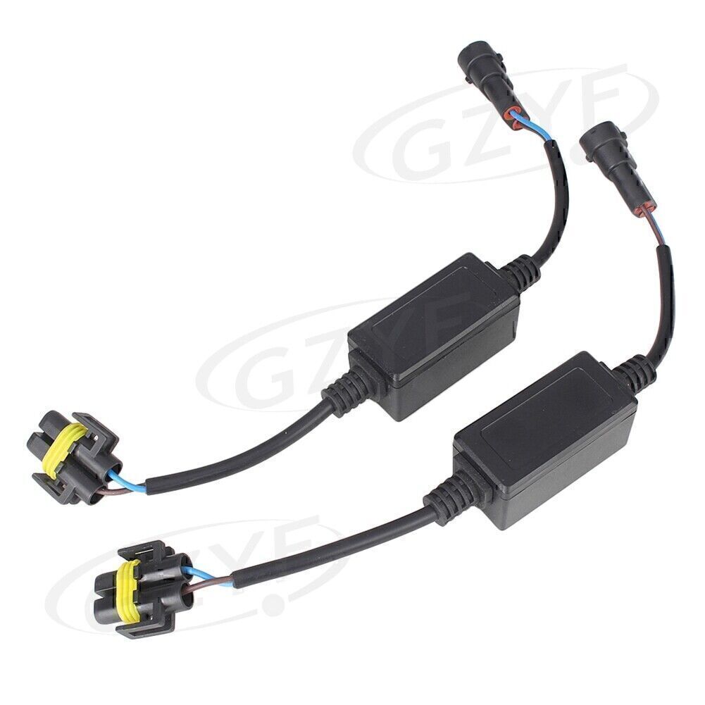 H11 LED Headlight Light Canbus Load Resistor Decoder Error Free Anti Flicker Car