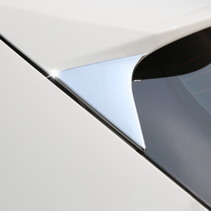 for Honda Vezel HR-V 2016-2022 Chrome Tail Rear Window Side Triangle Cover Trim