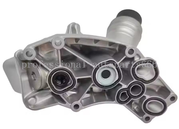 The new aluminum oil filter housing assembly is suitable for BMW 340i, 440i, 540i, 740i xDrive 3.0L