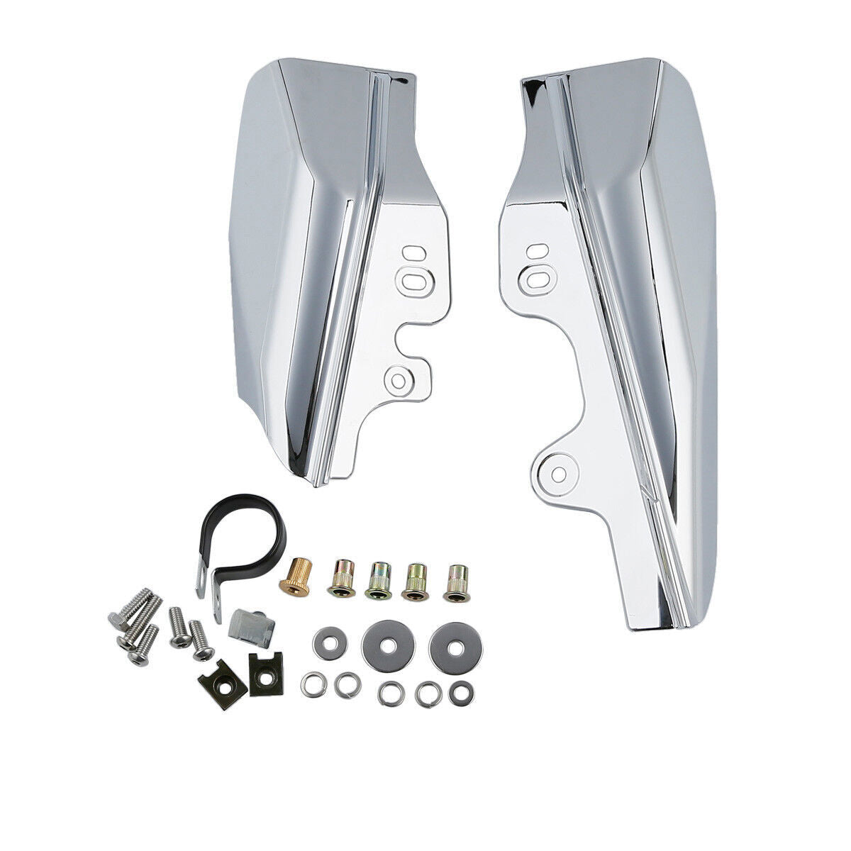 Mid Frame Air Deflectors Heat Shield for Harley Davidson Touring Models 2001-08