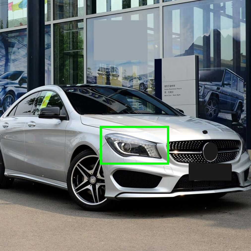 Front Headlight Lens Headlamp Shell Cover Fit for Benz W117 CLA 2013-2016 Right