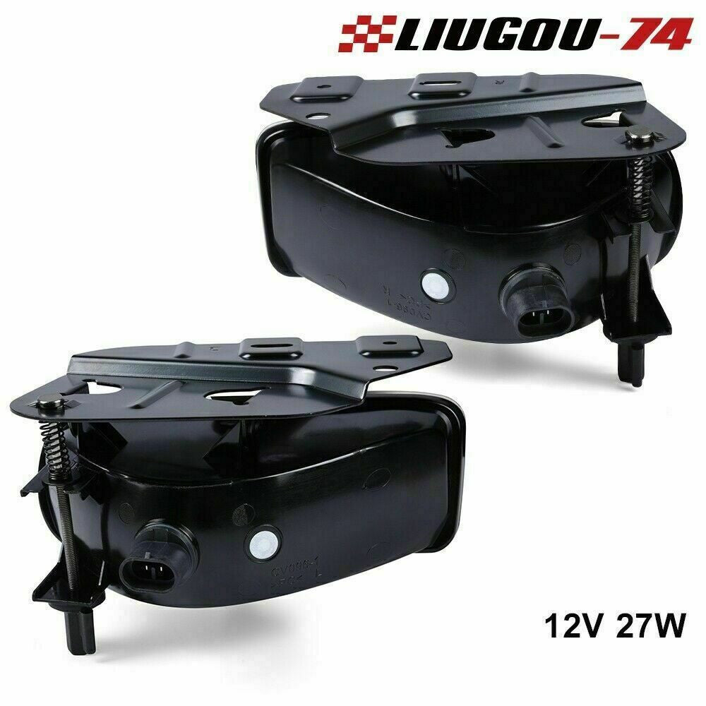 2-piece clear lens fog light set with bulbs suitable for 2002-2006 for Cadillac for Escalade .