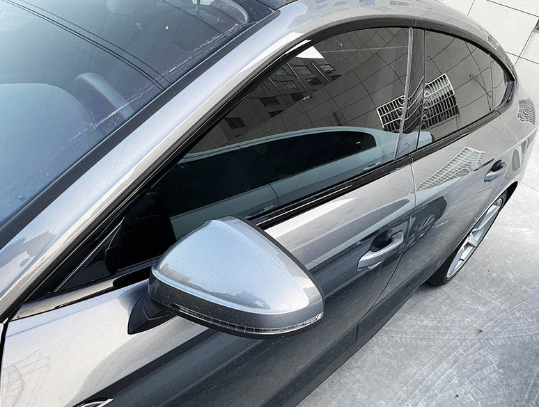 Glossy Black Car Window Trim Strip Cover Trim for AUDI A5 S5 2018-2022 ABS 10PCS
