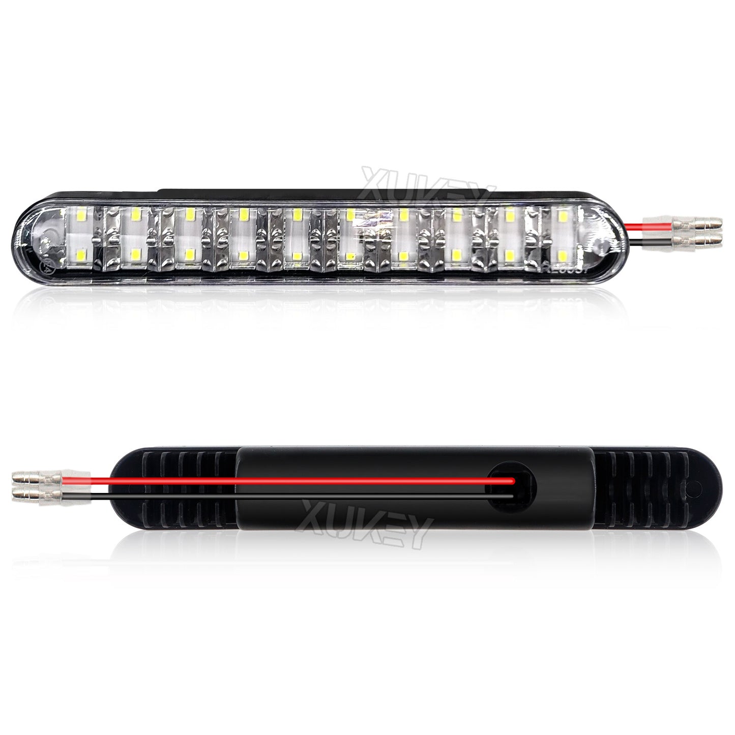 2pcs 12V universal 20LED white daytime running lights daytime running lights DRL headlights car
