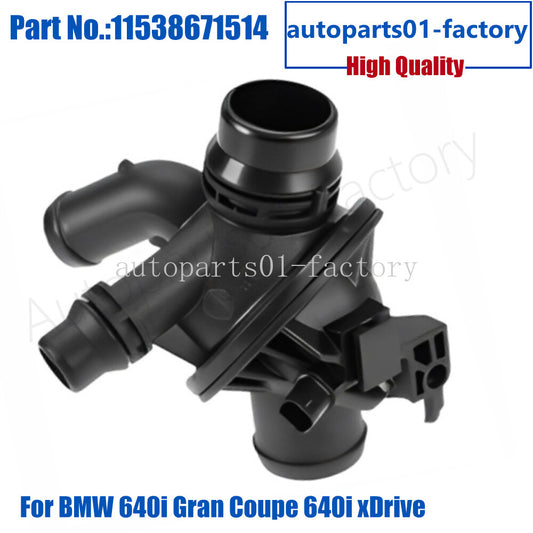 11538671514 New Coolant Thermostat for BMW 640i Gran Coupe 640i xDrive