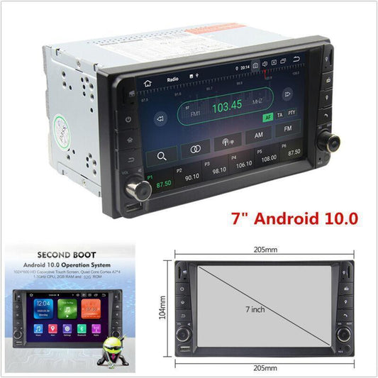 2+32G Android 7 Car Stereo Radio GPS Player for Toyota RAV4 for Corolla Hilux Prado