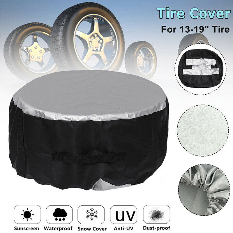 Car tire spare cover Oxford tire wheel storage bag protective cover suitable for 13-19