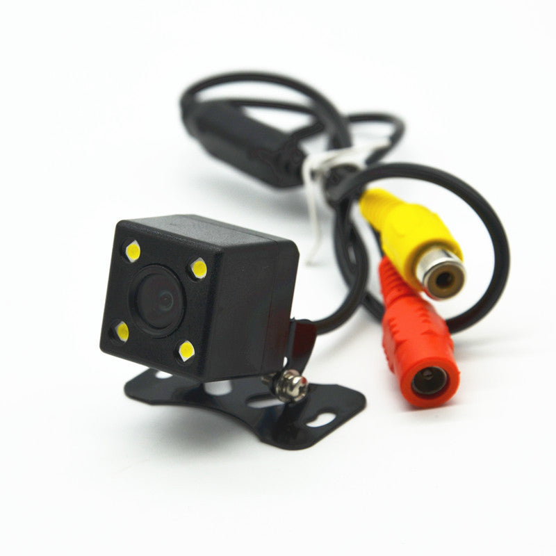 Car 4 LED Camera Rear View Reverse Backup Parking Astern Image Kit