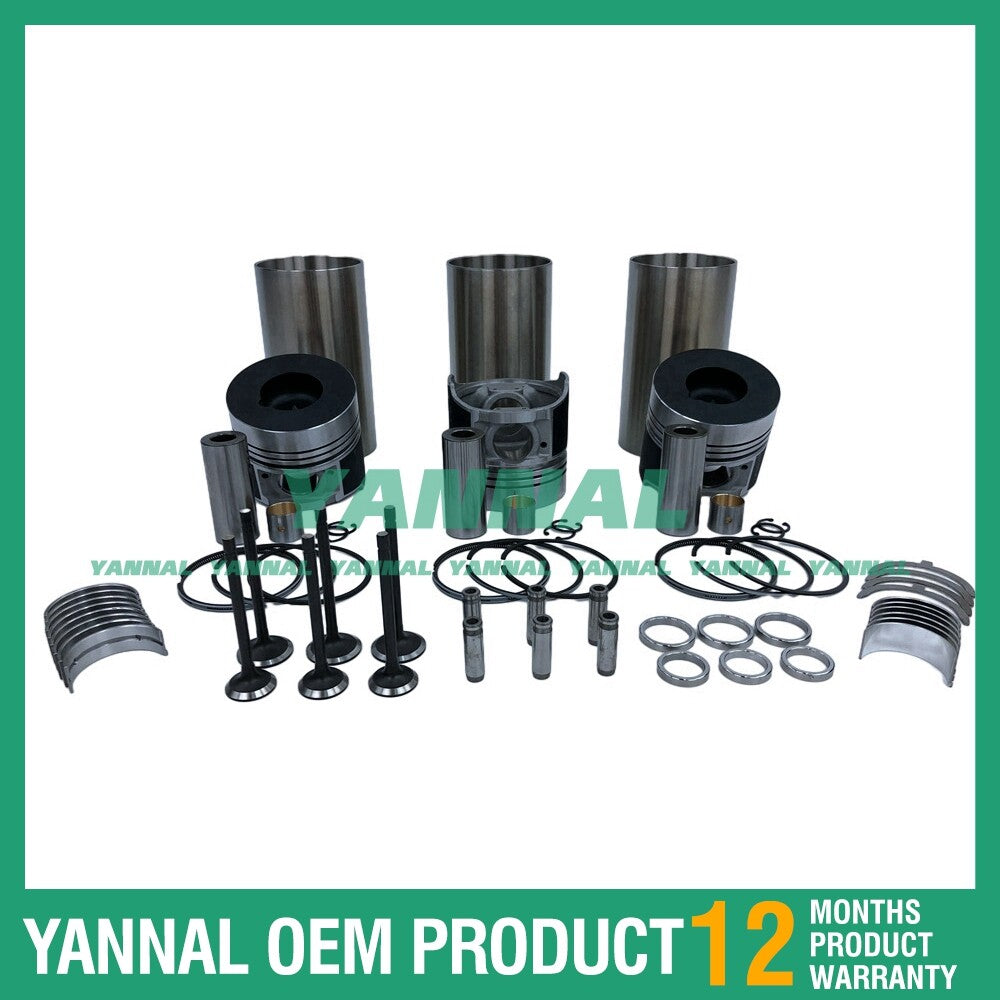 new Kubota D3200 rebuild and overhaul kit with engine bearings and valves