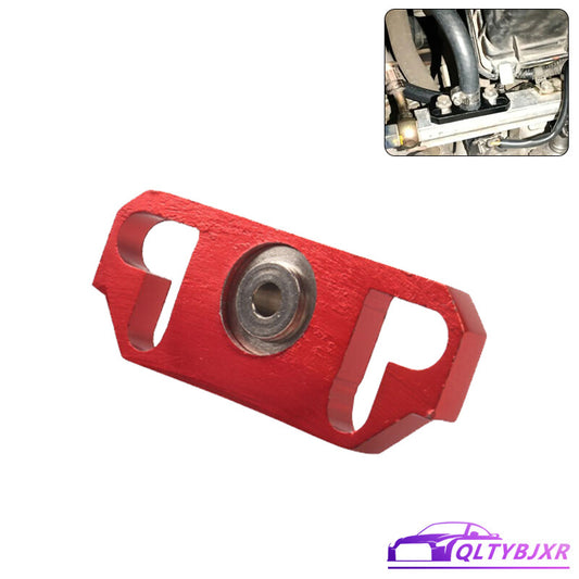 Turbo Fuel Pressure Delivery Regulator Rail Adapter Riser for Honda for Acura Red
