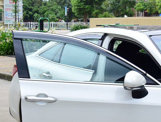 for Toyota for Avalon 2019-2022 Window Trim Visor Vent Shade Sun Rain Guard W/Chrome