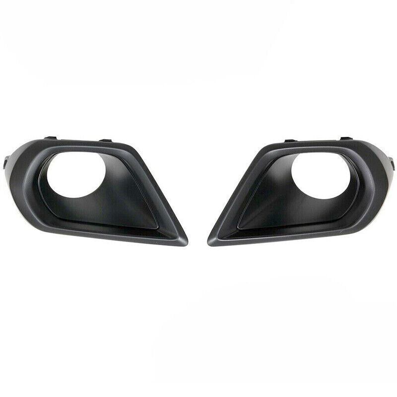 for Subaru Forester 2014-2016 Pair Front Bumper Fog Light Grill Cover Bezels