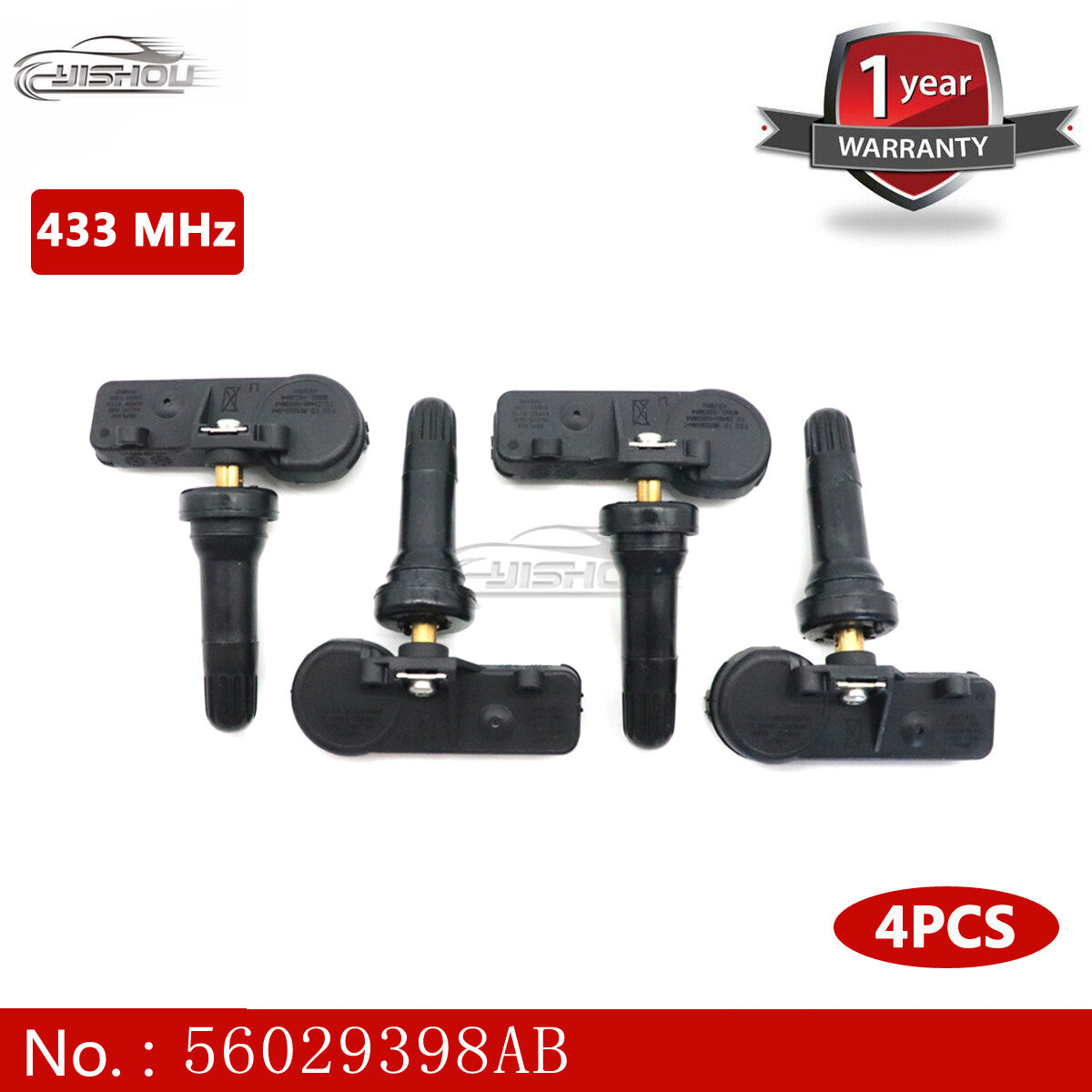 56029398AB Tire Pressure Sensor (TPMS) for 2011-2017 for Dodge for RAM 1500 2500 3500