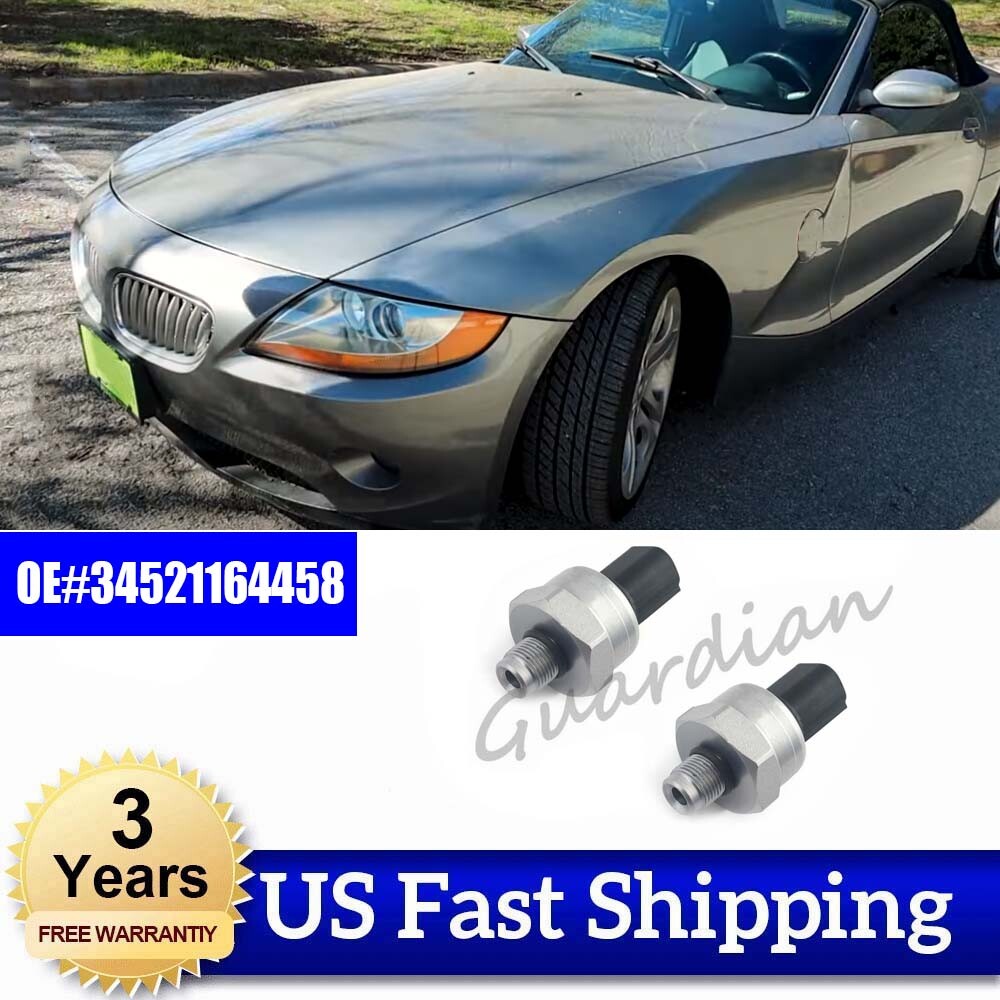 2PCS Pressure Sensor 34521164458 for BMW Z4 Z3 645Ci 545I 530I 525I 325I Z3