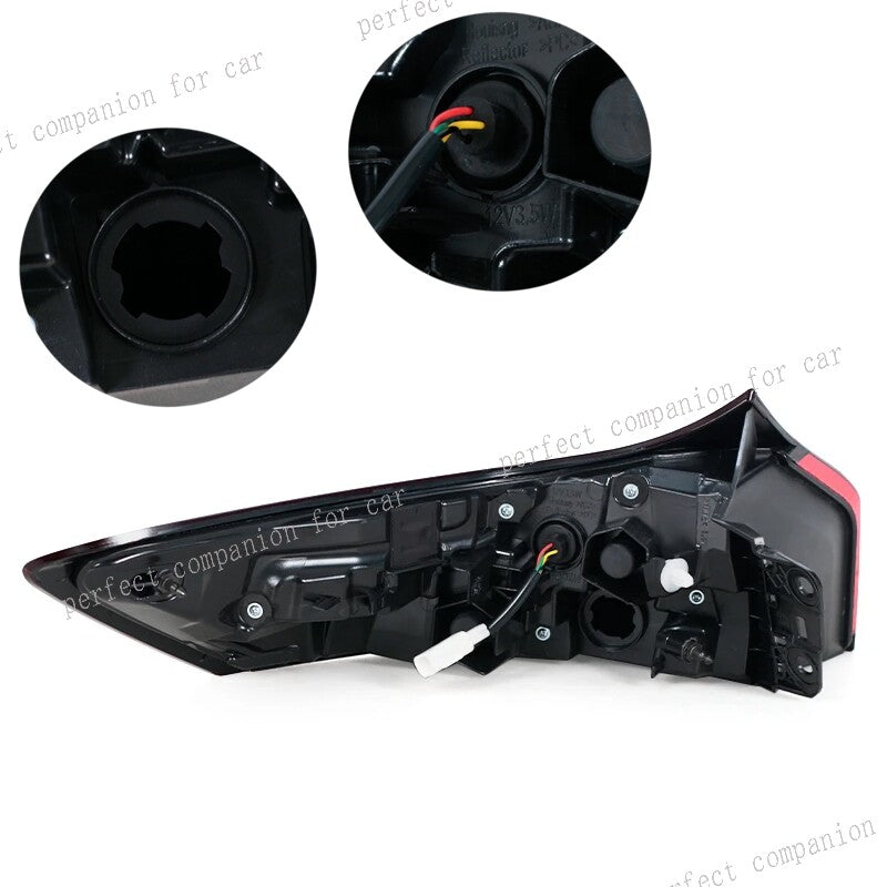 Right Outerside Taillight and Rear Brake Stop Light Applicable to for Nissan Rogue 2021 and 2022