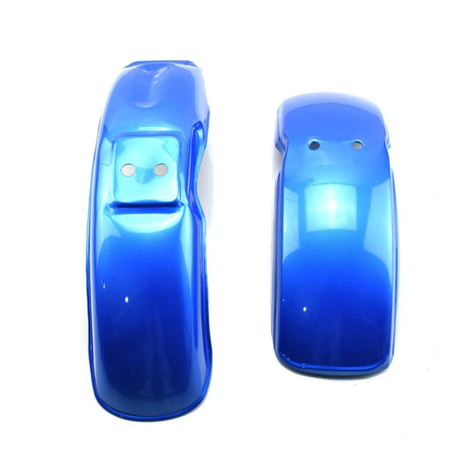 Front Rear Electroplated iron Fender for Honda Pit Monkey Gorilla Z50 Trail blue