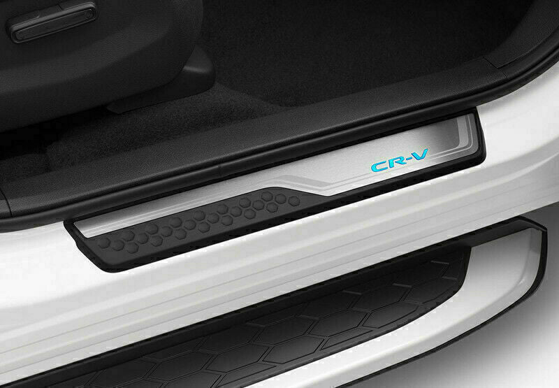 Blue Illuminated LED Door Scuff Plate Car Sill Cover 4X for Honda CR-V 2017-2022